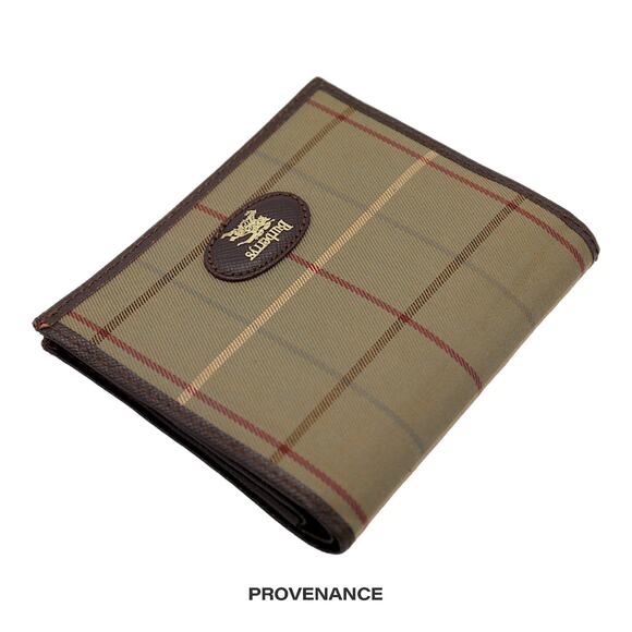 🔴 Burberry Horizontal Bifold Wallet - Vintage Check - Picture 3 of 7